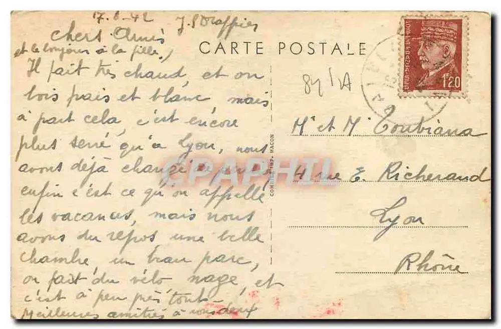 Gaillac (Tarn) — Alte Gefängnis aus dem 14. Jahrhundert — Maison Pierre de Brens - Rückseite