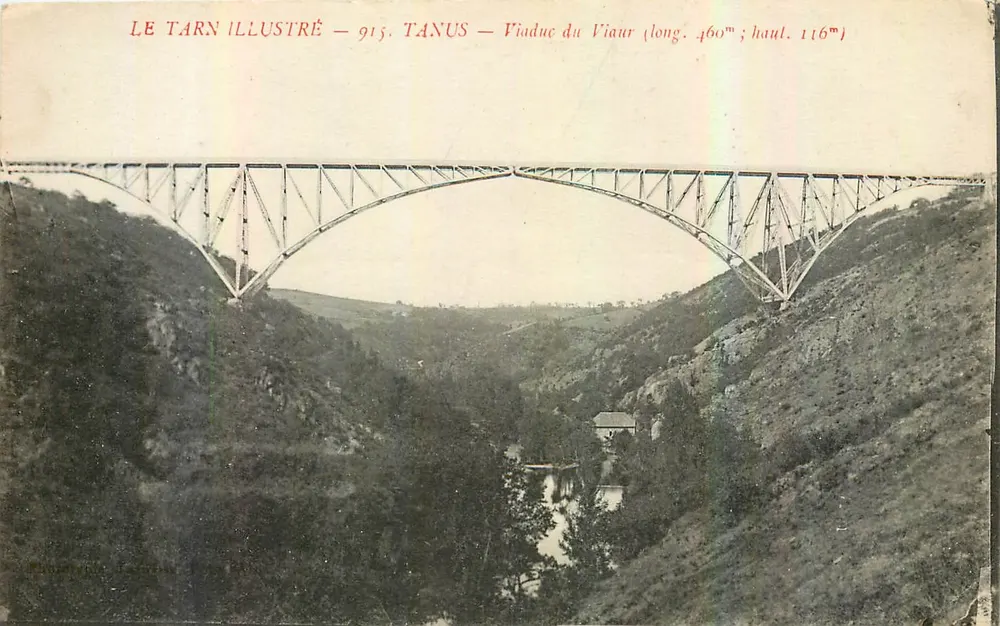 Viaduc du Viaur — Tarn — Editor: Le Tarn Illustré, n° 915 - Anverso