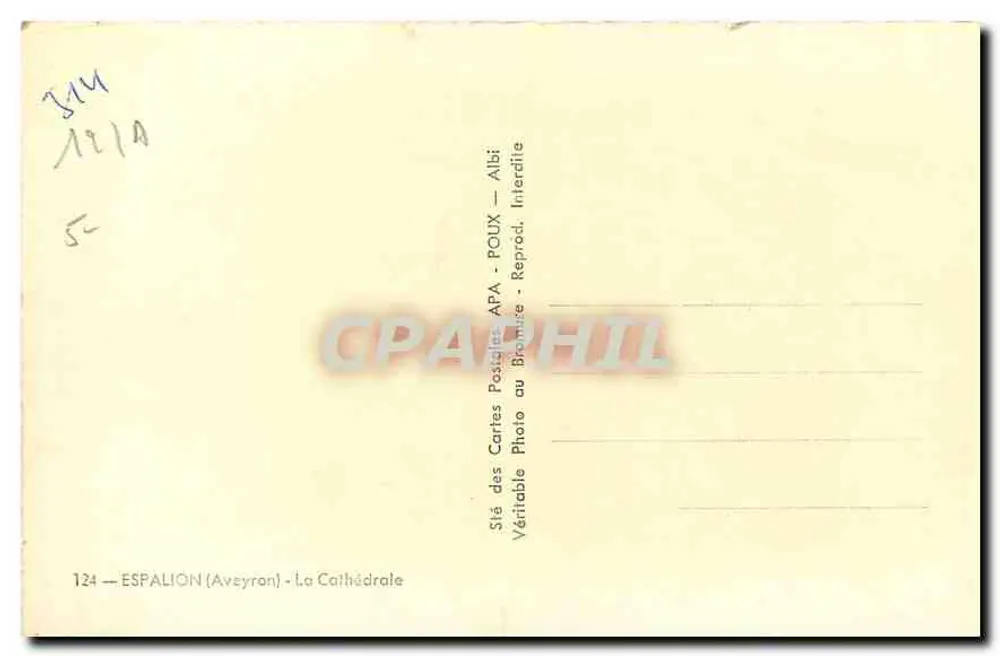 एस्पेलियोन (एवियरन) — कैथेड्रल — एपीए - पीछे