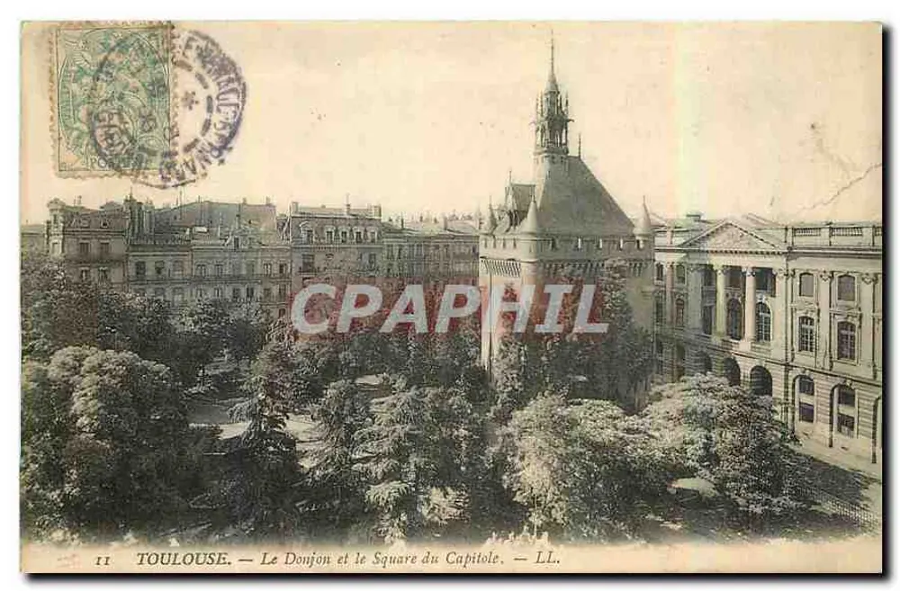 Tolosa — Il Donjon e il Piazza del Capitolo — LL. - Recto