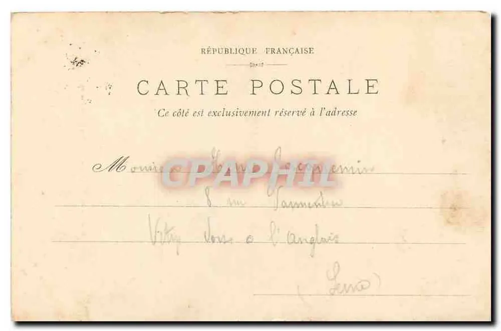 Saumur - A Igreja de São Pedro — Dando-Berry, n°114 - Verso