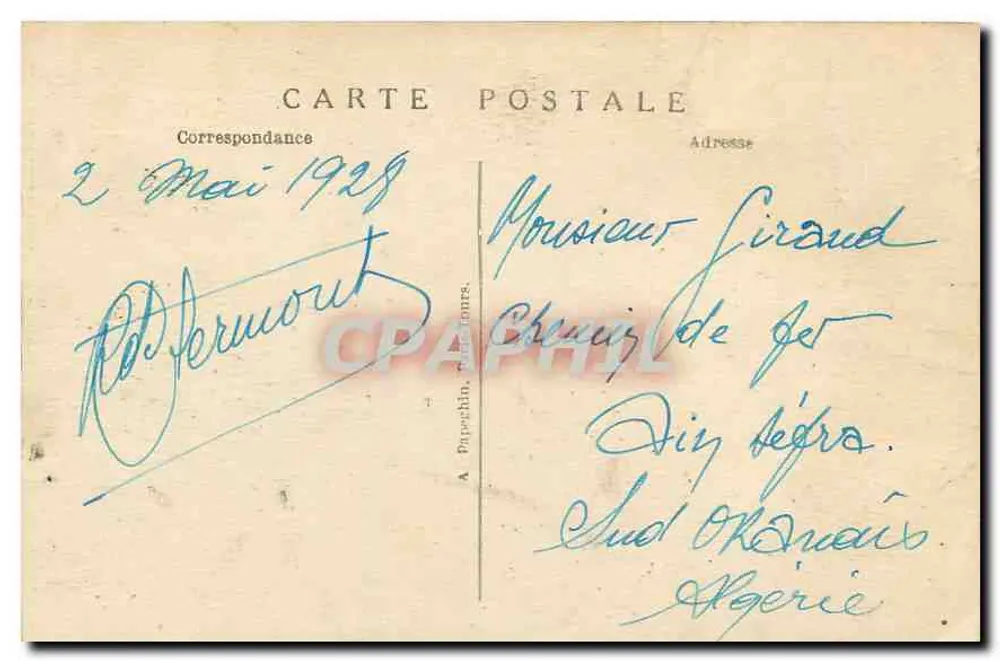 Chambord — Le Château - Façade Septentrionale — A.P. - Verso