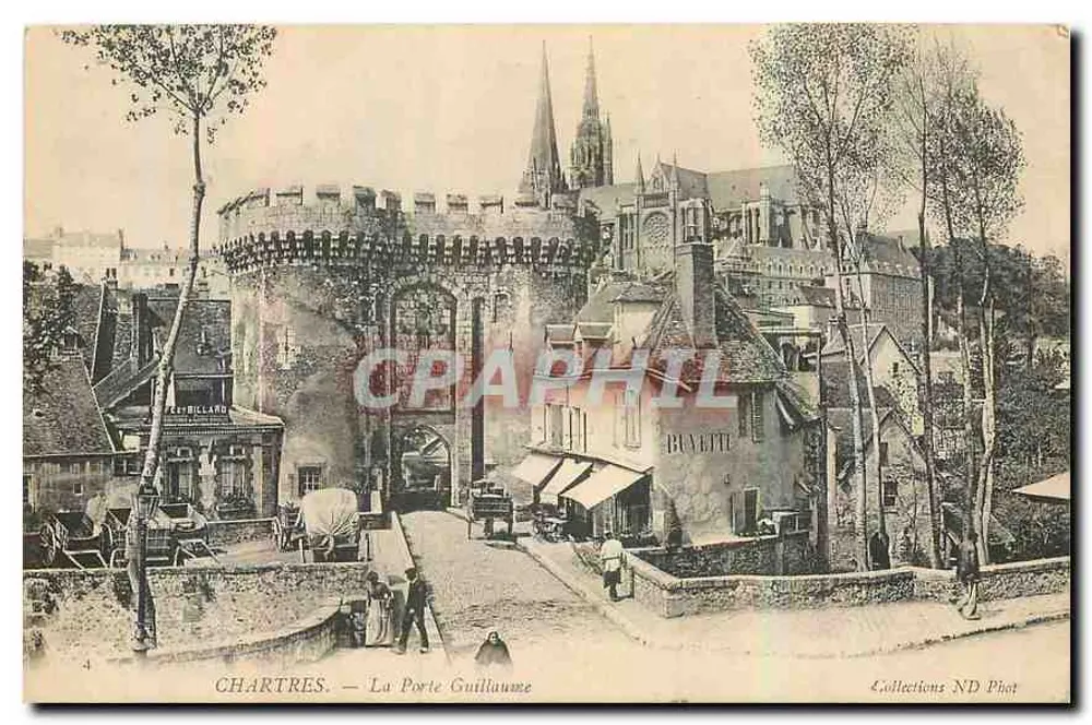 Chartres — A Porta Guilherme — Coleções ND Phot - Frente
