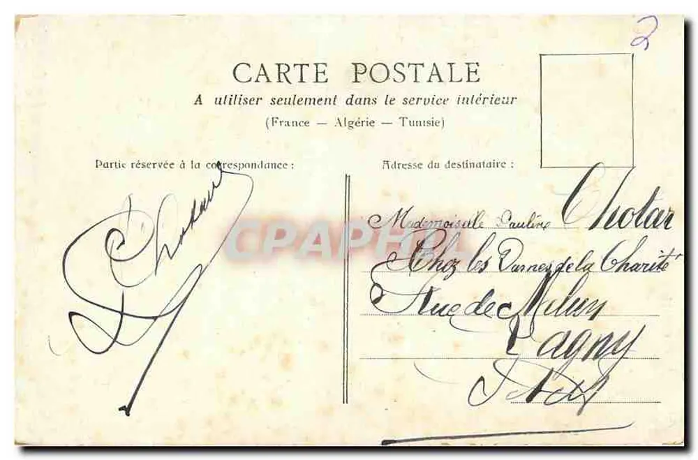Monumento de Victor Hugo — Paris — editor não identificado, número de série não visível - Verso