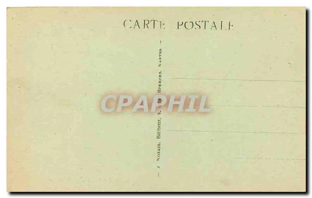 Dinan — Vista geral do Viaduto — 23. Editor J. Nozais, Nantes - Verso