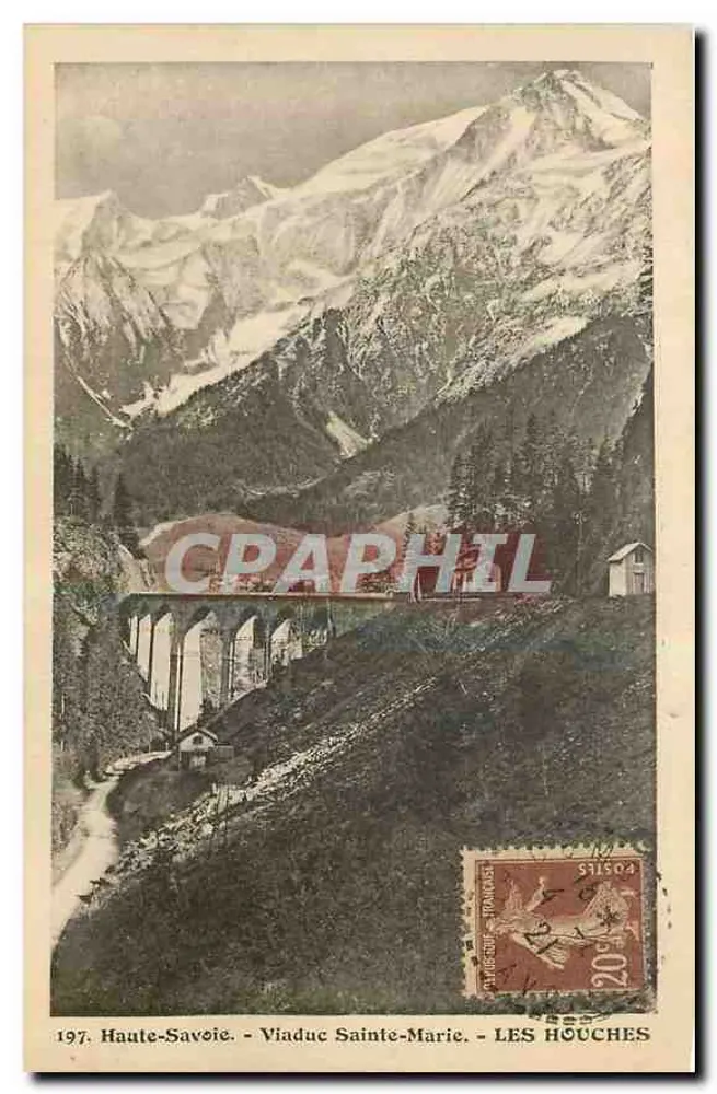 Viadukt Sainte-Marie — Haute-Savoie — Les Houches - Vorderseite