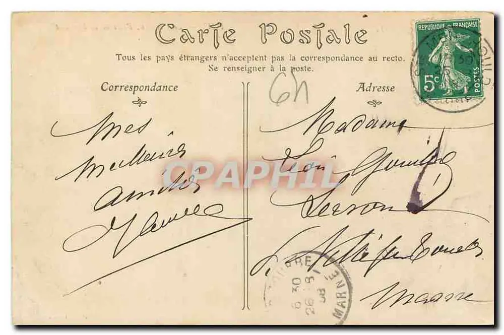 PAU — Le Château, Place de la Monnaie — Éditeur ND Pich - Verso