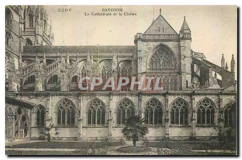 Bayonne — A Catedral e o Claustro — Edição das Senhoras da França - Frente