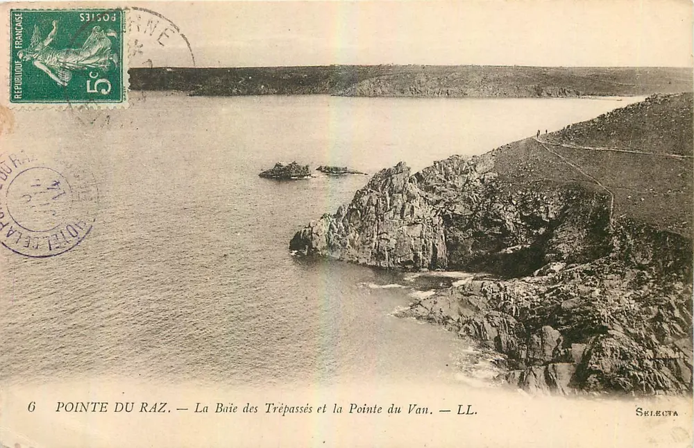 Pointe du Raz — Die Bucht der Verstorbenen und Pointe du Van — LL. — Selecta - Vorderseite