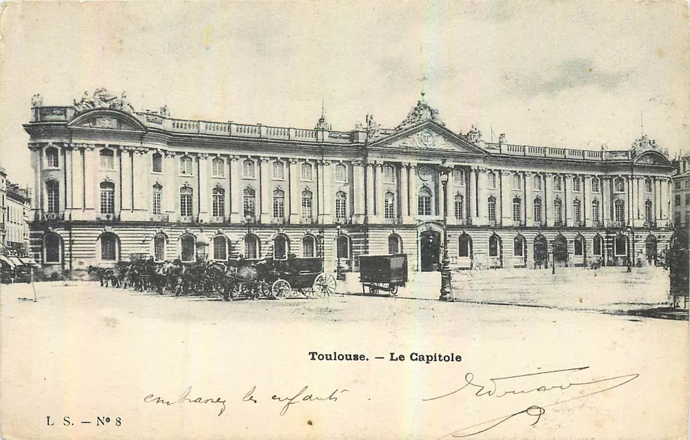 Toulouse — O Capitólio — L.S. N°8 - Frente
