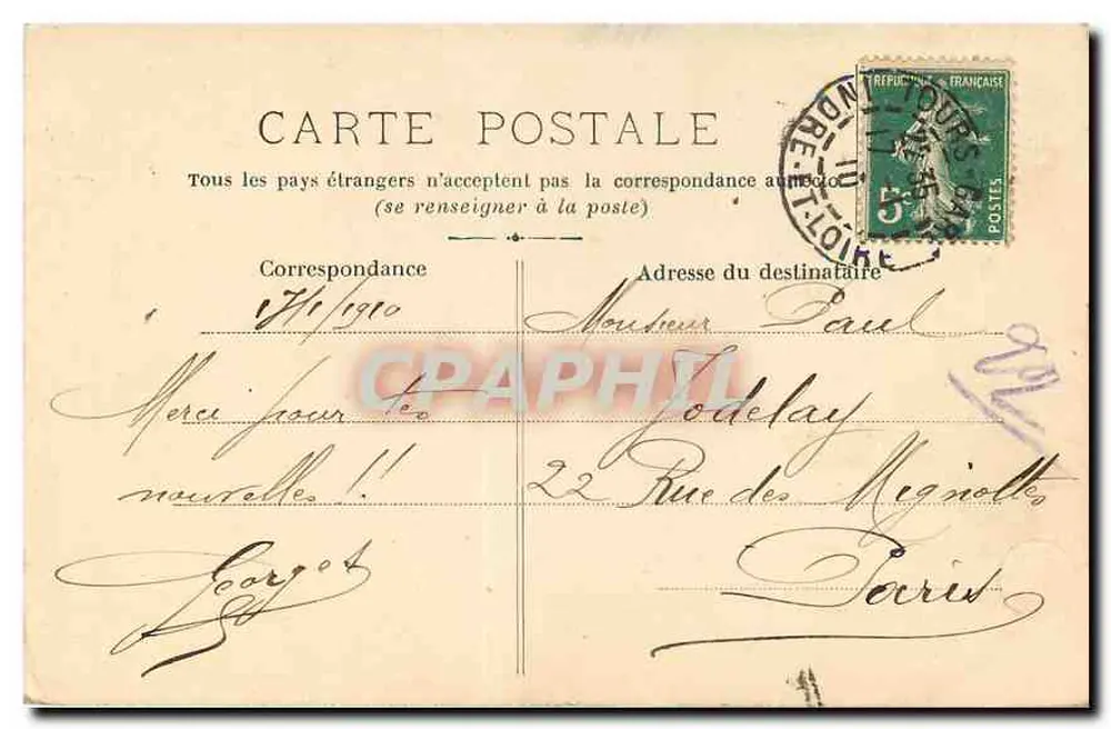 Tours — Basílica de São Martinho — Grand Tours - Verso
