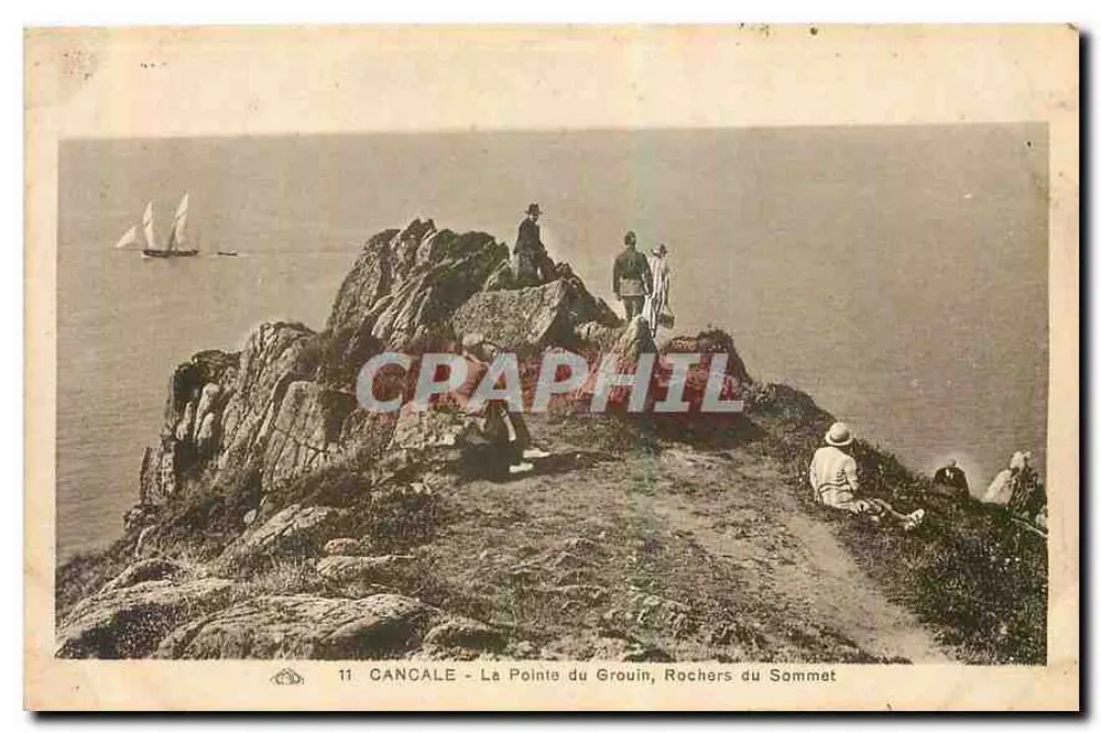 모던 엽서 n°11, 출판사 C. Almacienne des Arts Thaïlandais - Cancalé - La Pointe du Grouin, Rochers du Sommat - 앞면