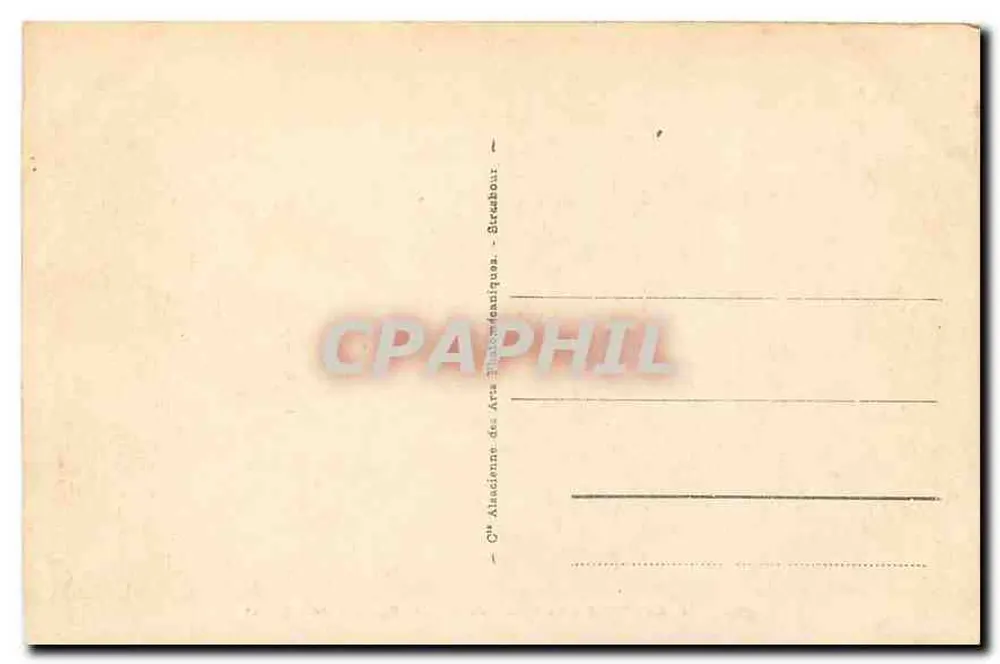 모던 엽서 n°11, 출판사 C. Almacienne des Arts Thaïlandais - Cancalé - La Pointe du Grouin, Rochers du Sommat - 뒷면