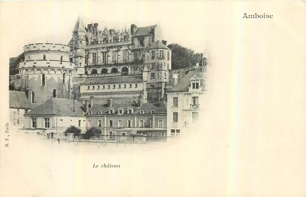 Amboise — O castelo — B. F., Paris - Frente