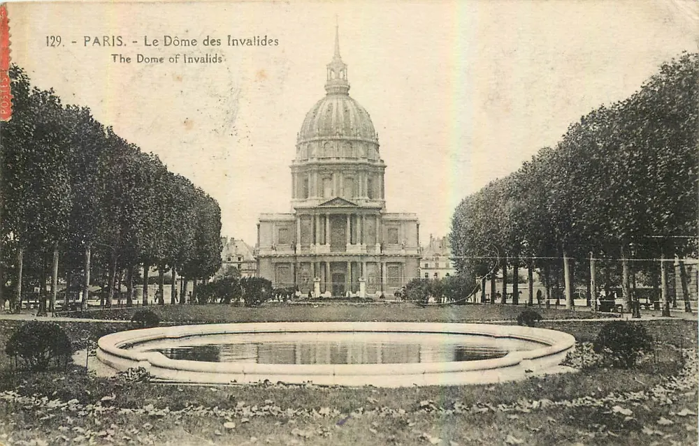 Paris - O Domo dos Invalidos — editor Positif, n° 129 - Frente