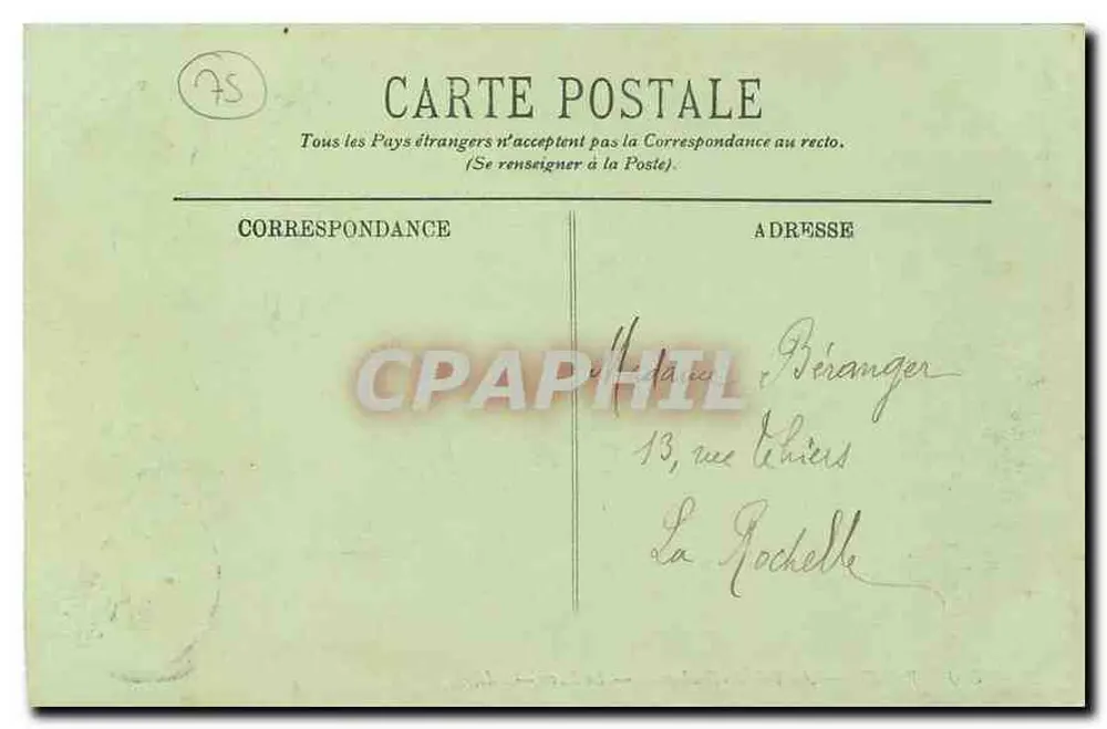 Paris — Au Bois de Boulogne — Le Lac — LL. — n°340 - Verso