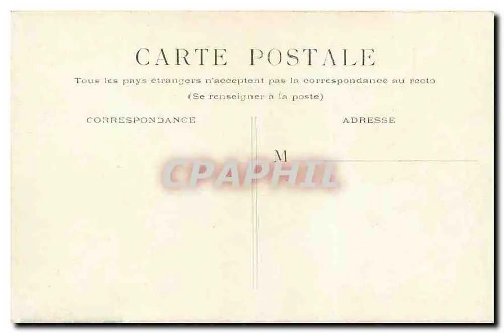 Paris - Invalides — editor não identificado, número de série não visível - Verso