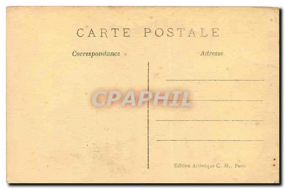 Paris - O Leão de Belfort — Edição Artística C.M. n°53 - Verso