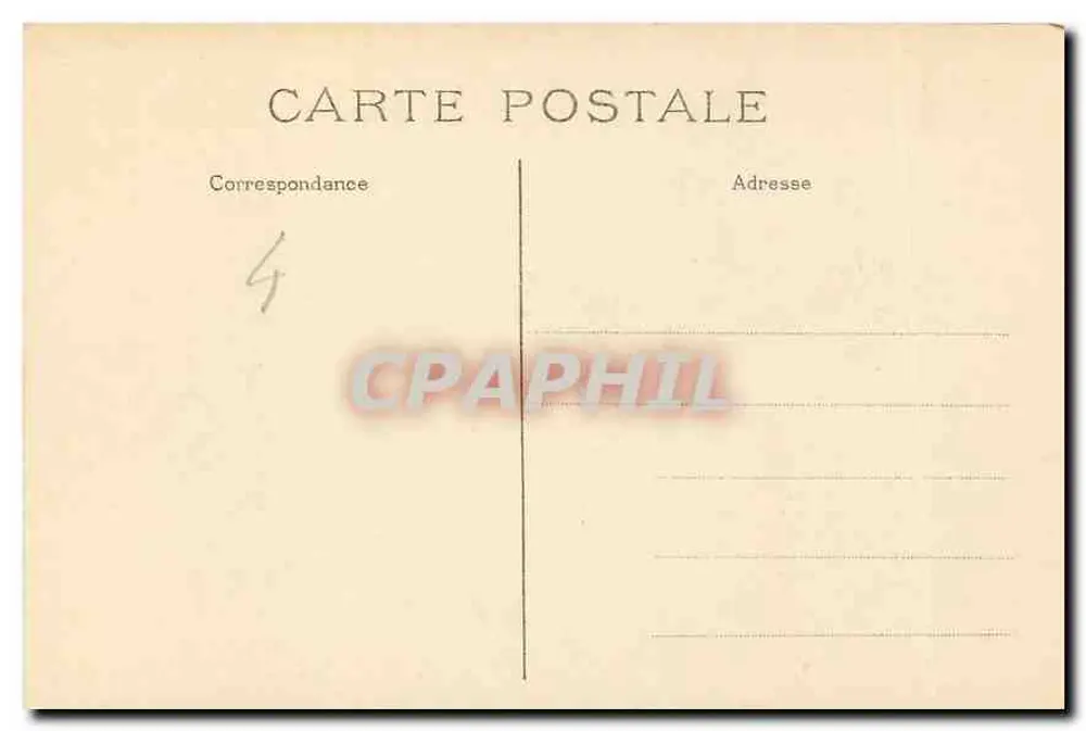 Paris - Place de la Bastille - July Column — J.H. n°408 - Rückseite