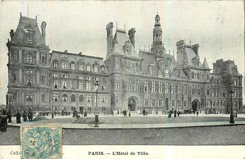 PARIS — L'Hotel de Ville — Collezione GHOSTES - Recto