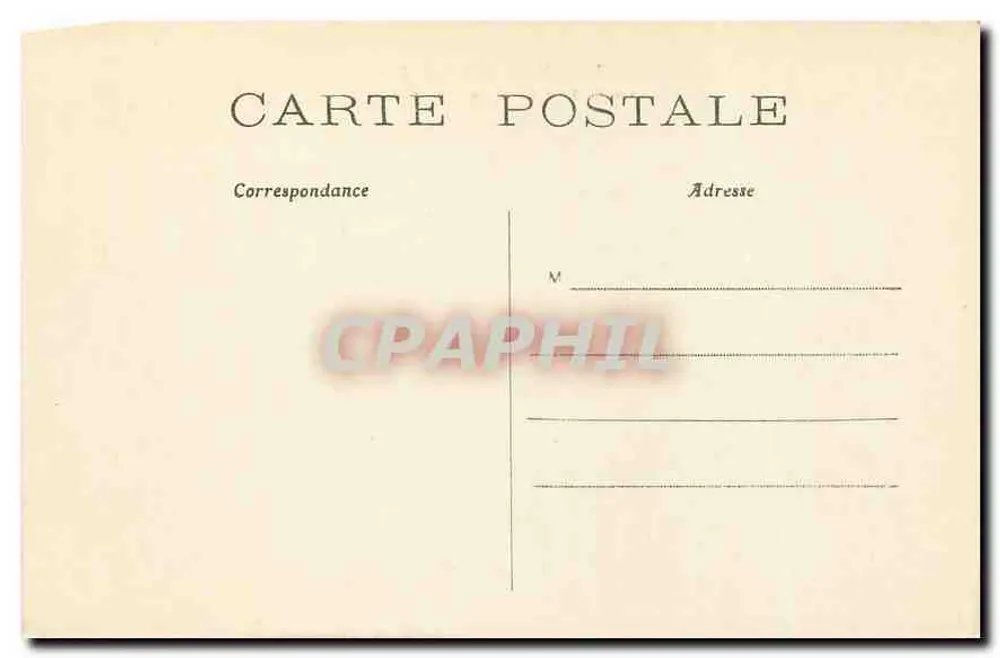 PARIS - Bois de Boulogne - Les Bords du Lac — C.M. n°320 - Verso