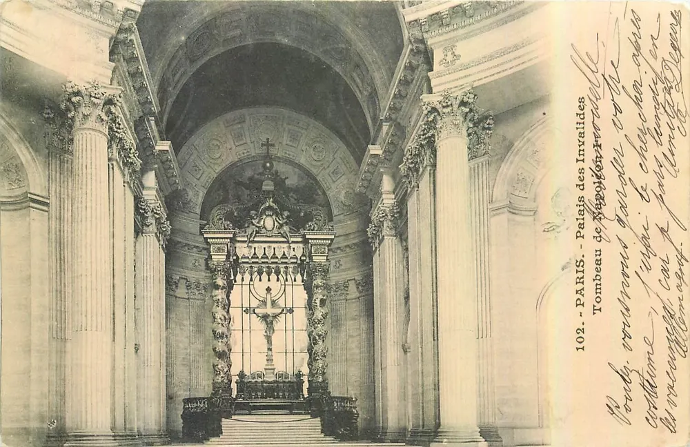 Paris - Palais des Invalides - Tombeau de Napoléon Ier - Recto