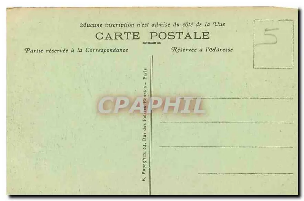 Paris — Panorama sur la Seine, pris vers la Tour Eiffel — A. P. - Verso