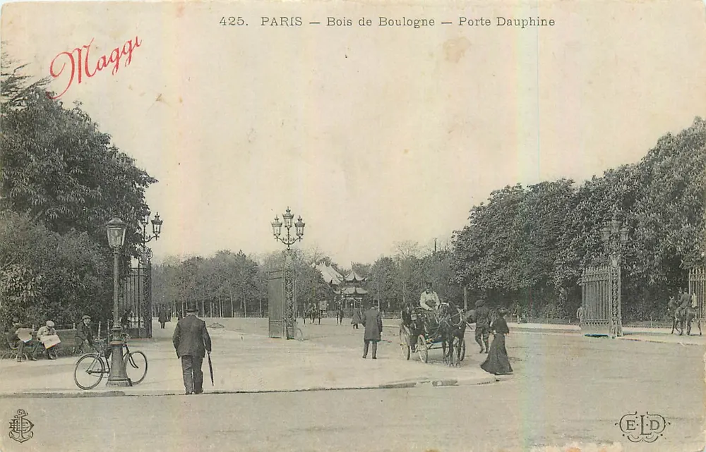 Paris — Bois de Boulogne — Porte Dauphine — Maggi - Vorderseite