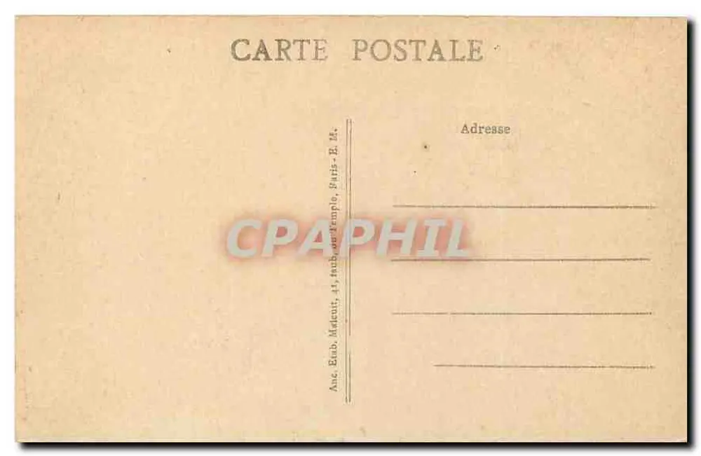 Paris — Nova Estação da Este — E.M. n°33 - Verso