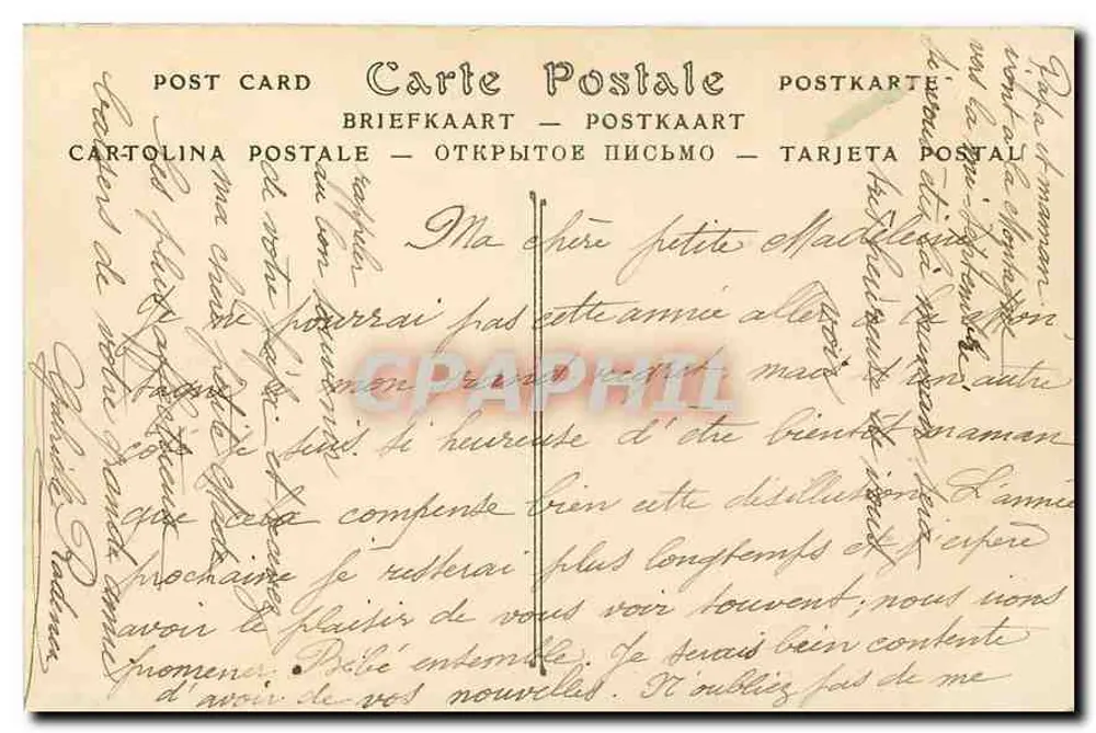 Bois de Boulogne — Sous Bois — ND Fot. n°2390 - Verso