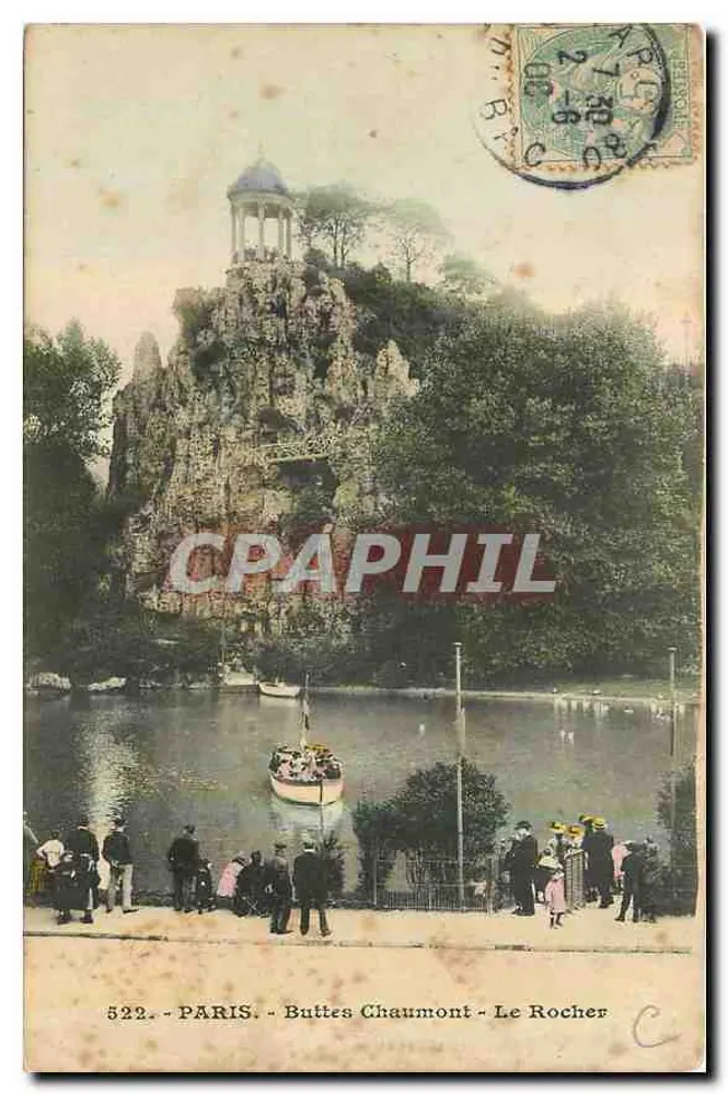 Parijs - Buttes Chaumont - De Rocher - Voorkant