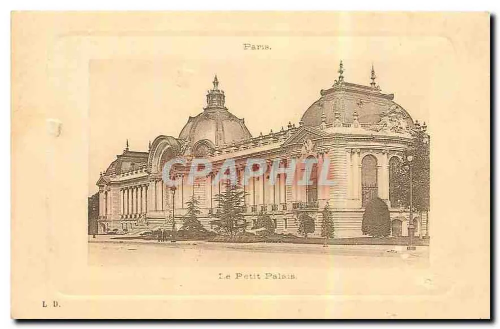 Paris — Le Petit Palais — éditeur L.D. - Frente
