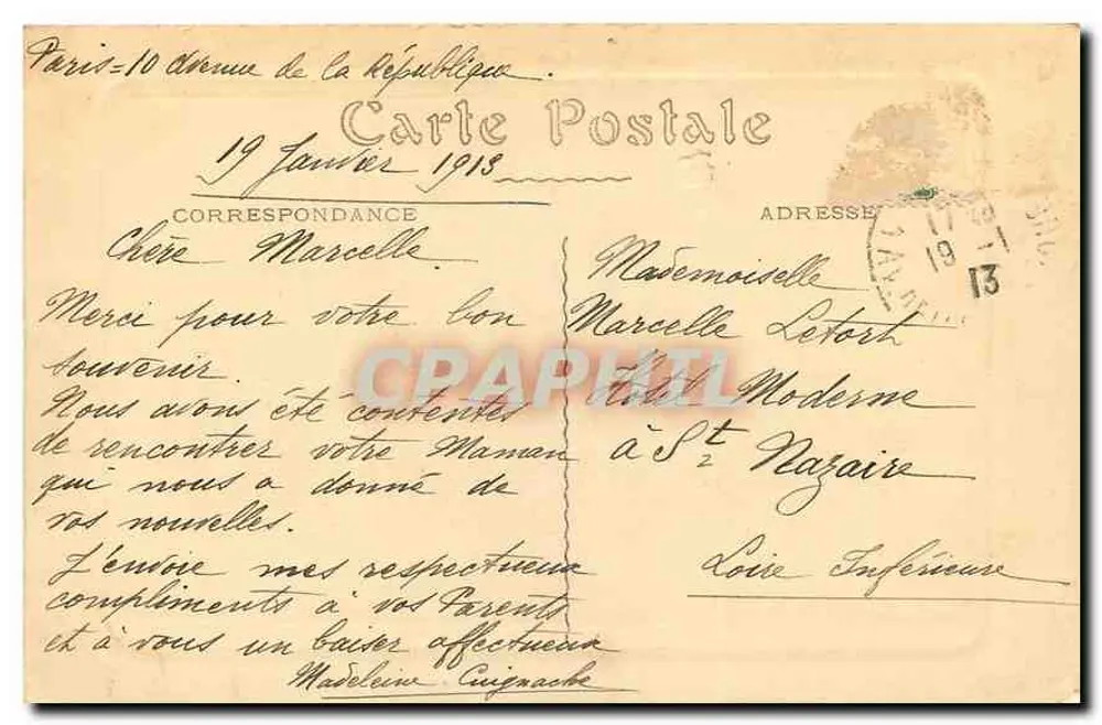 Paris — Le Petit Palais — éditeur L.D. - Verso