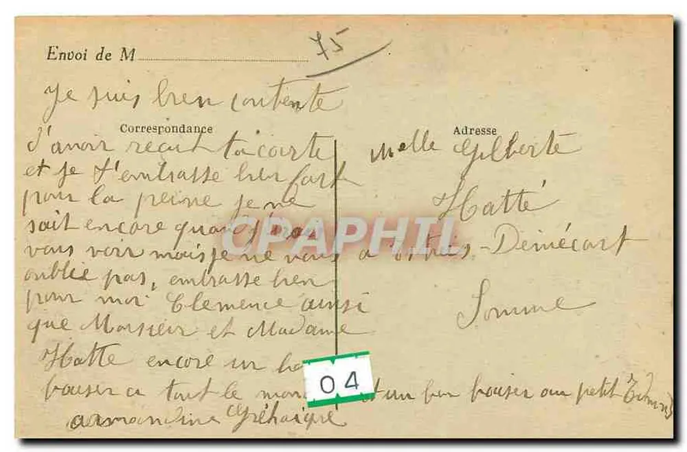 Catedral Nossa Senhora — Paris (4e) — J. H. - Verso