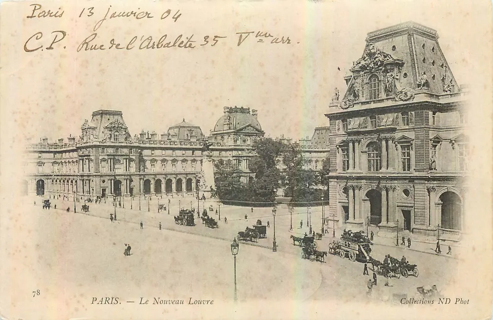 Paris — O Novo Louvre — Collections ND Phot - Frente