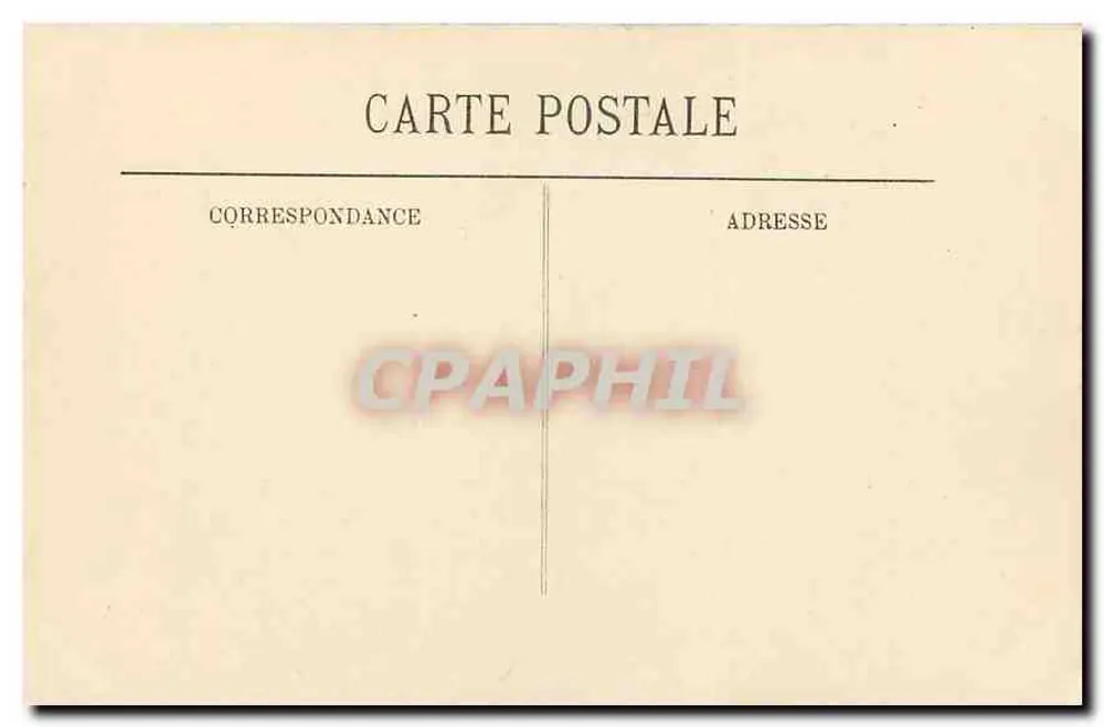 L'ABBAYE DE SAINT-DENIS — Portail - Porche Central — LL - Verso