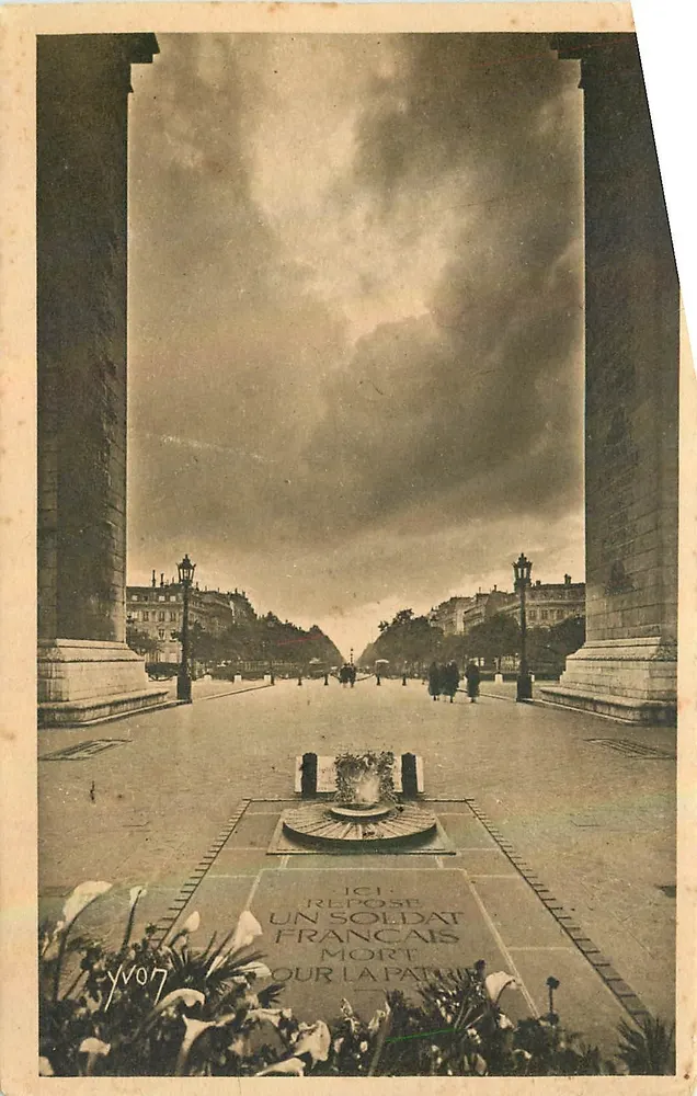 Tombe du Soldat Inconnu — Paris — Édition d'Art YVON - Recto