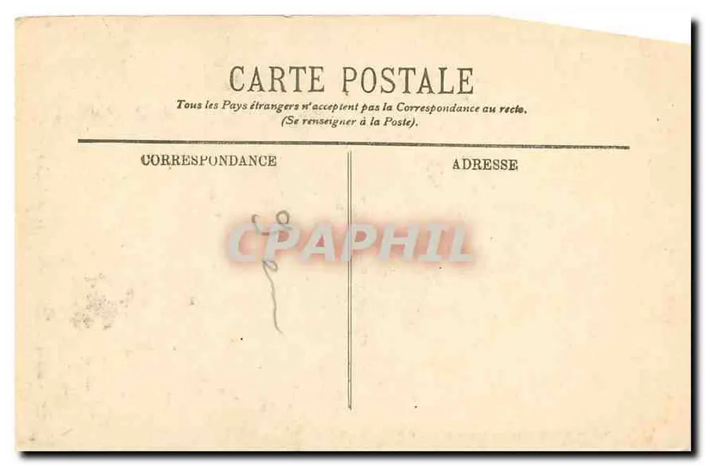 Paris — A Igreja da Trindade — 213 - Verso