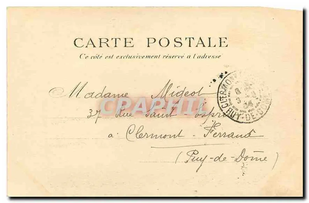 Paris — Statue de Henri IV sur le Pont-Neuf — P. 1 - Verso