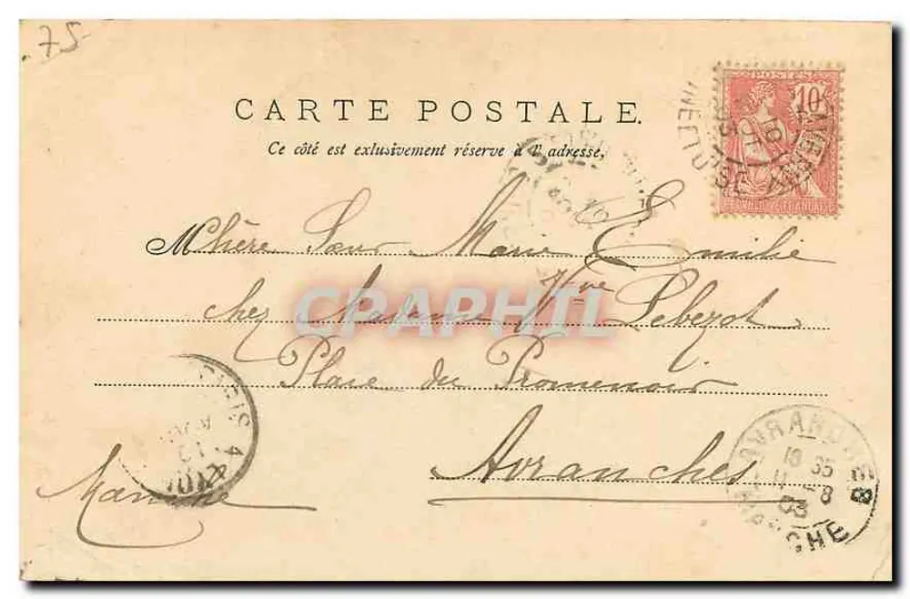 Igreja de Saint-Médard — Paris — V.P. 74 - Verso