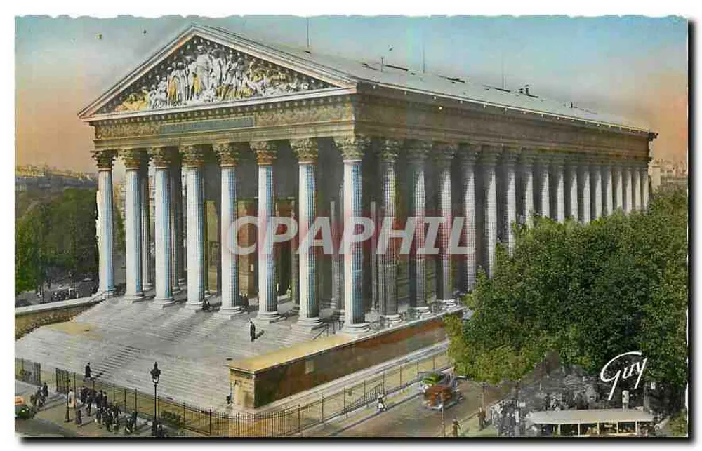Kirche der Madeleine — Paris — Éd. d'Art GUY, Paris - Vorderseite