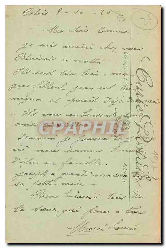 Paris — Notre-Dame e o Ponte — LL. — N° 128 - Verso