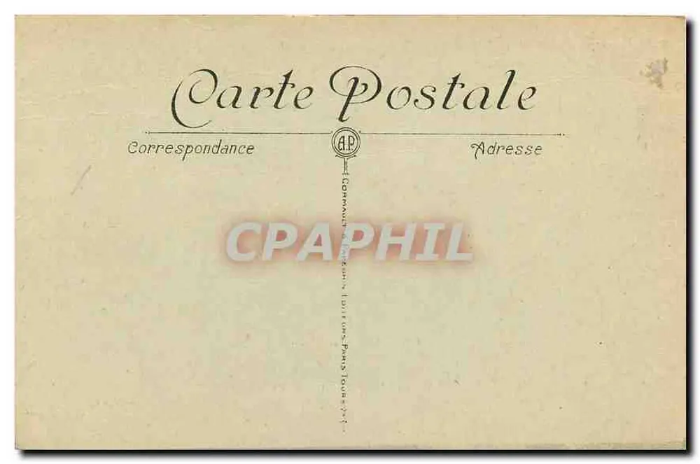 Paris — Funiculaire et Basilique du S.-C. de Montmartre — A. P. Couvent S.-C. at Montmartre - Verso