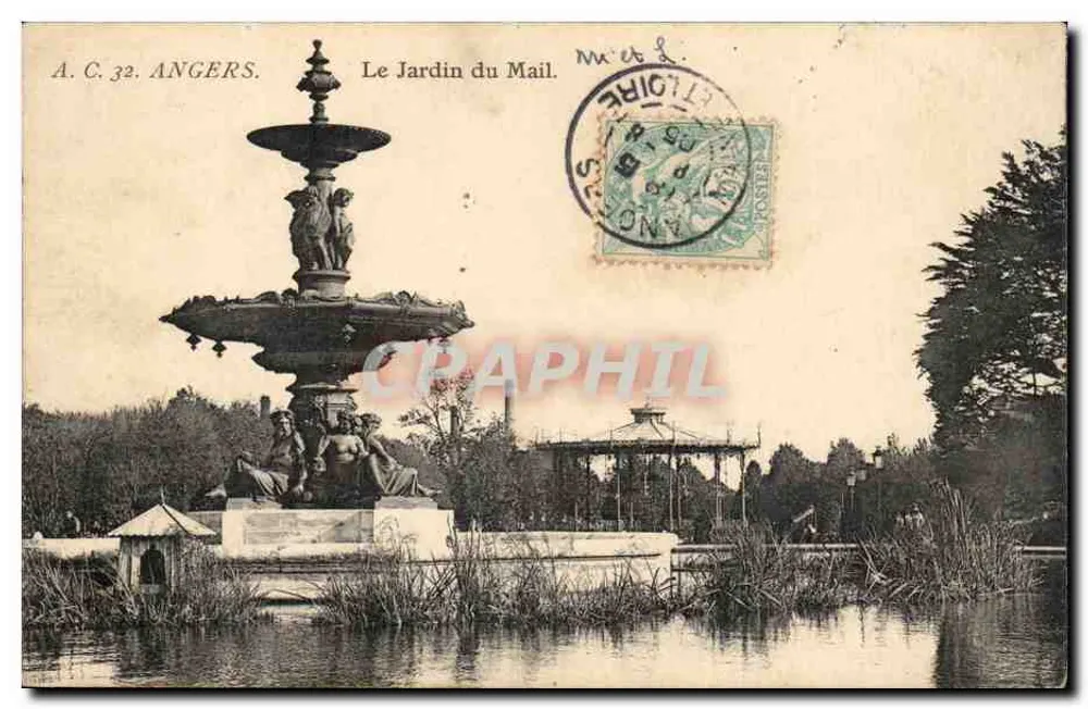 O Jardim do Mail — Angers — A.C. 32 - Frente