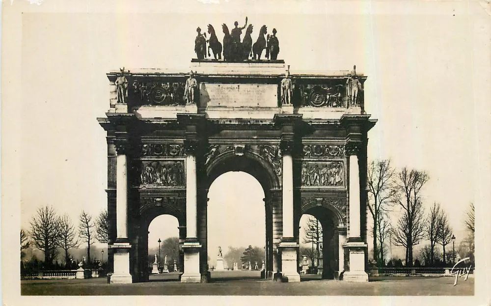 Arc de Triomphe du Carrousel — Paris — Éd. d'Art, Paris - Recto