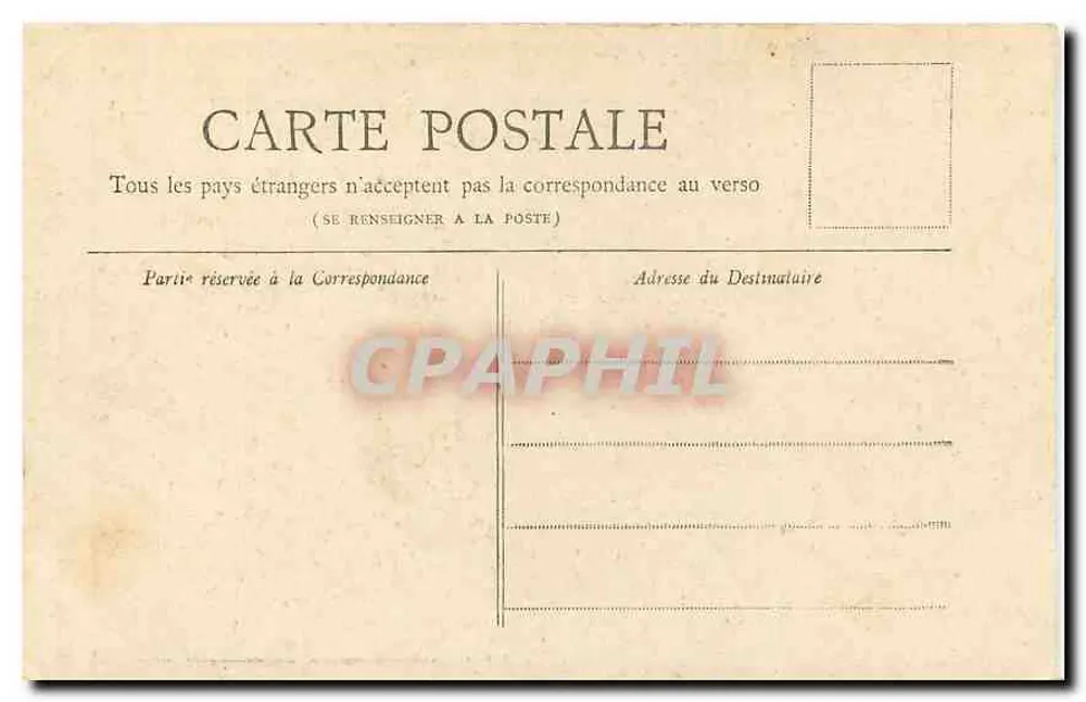 Belvédère der Buttes-Chaumont — Paris — Sammlung Petit Journal - Rückseite