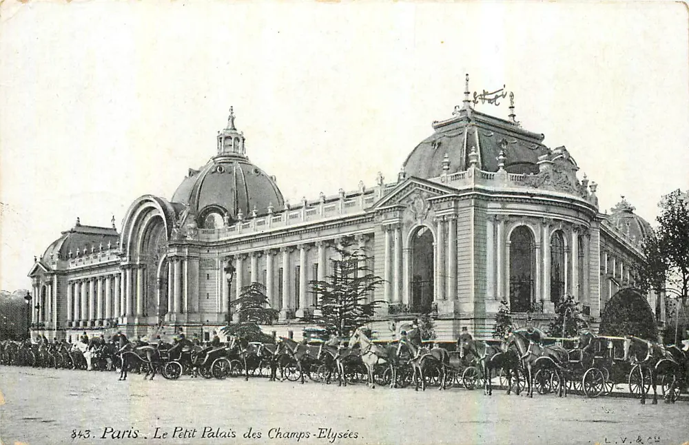 Paris - O Petit Palais dos Campos Elísios — L.V. & Cie, n° 843 - Frente
