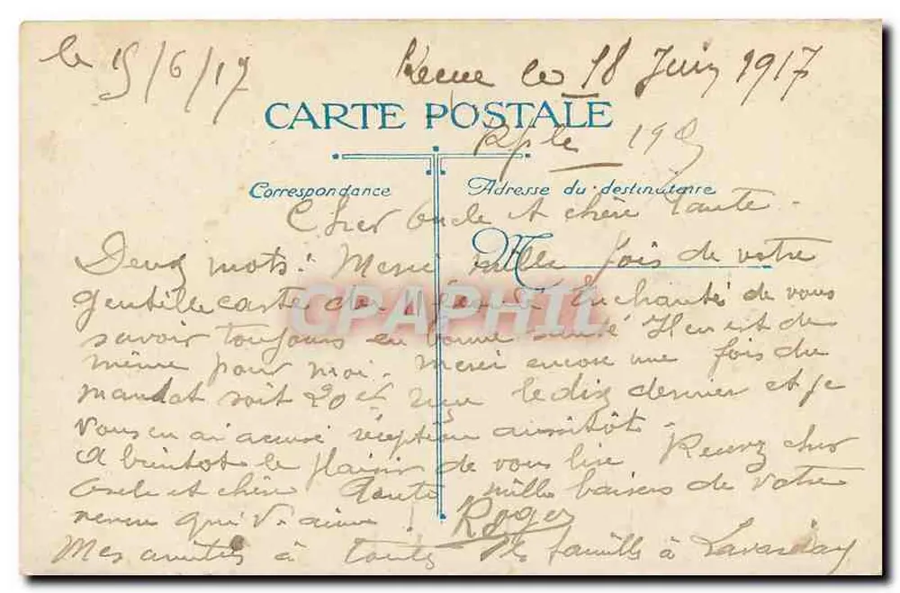 Paris - O Petit Palais dos Campos Elísios — L.V. & Cie, n° 843 - Verso