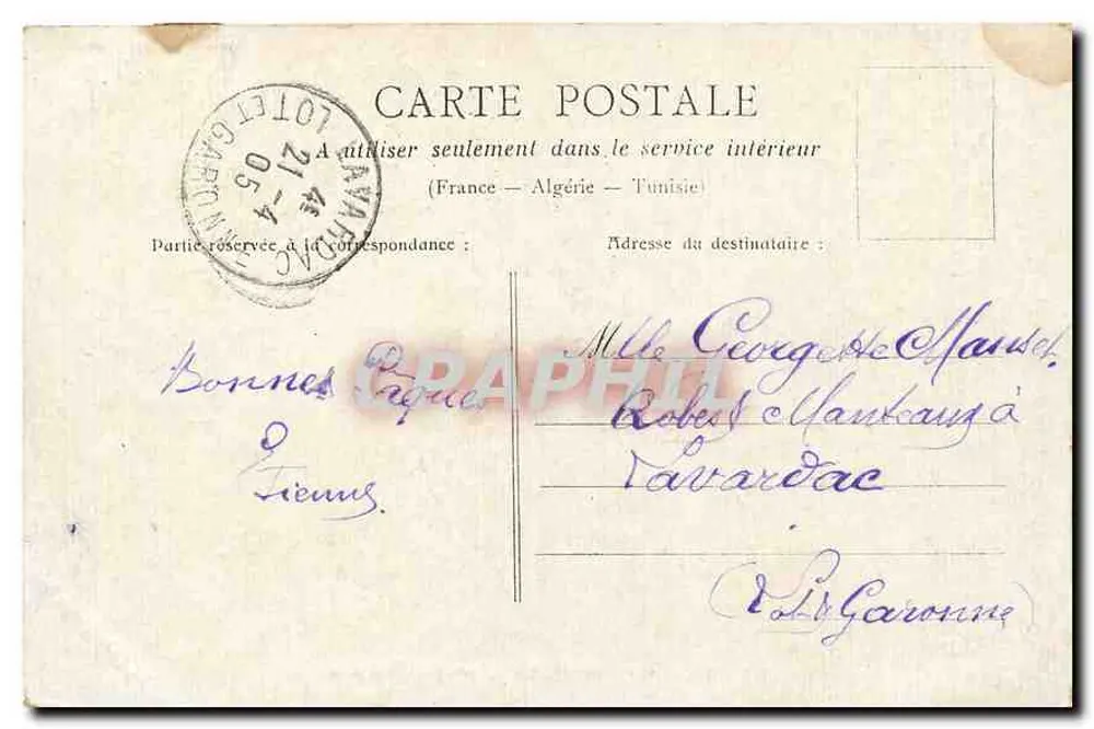 Paris — Ilha de São Luís — Notre-Dame - Verso