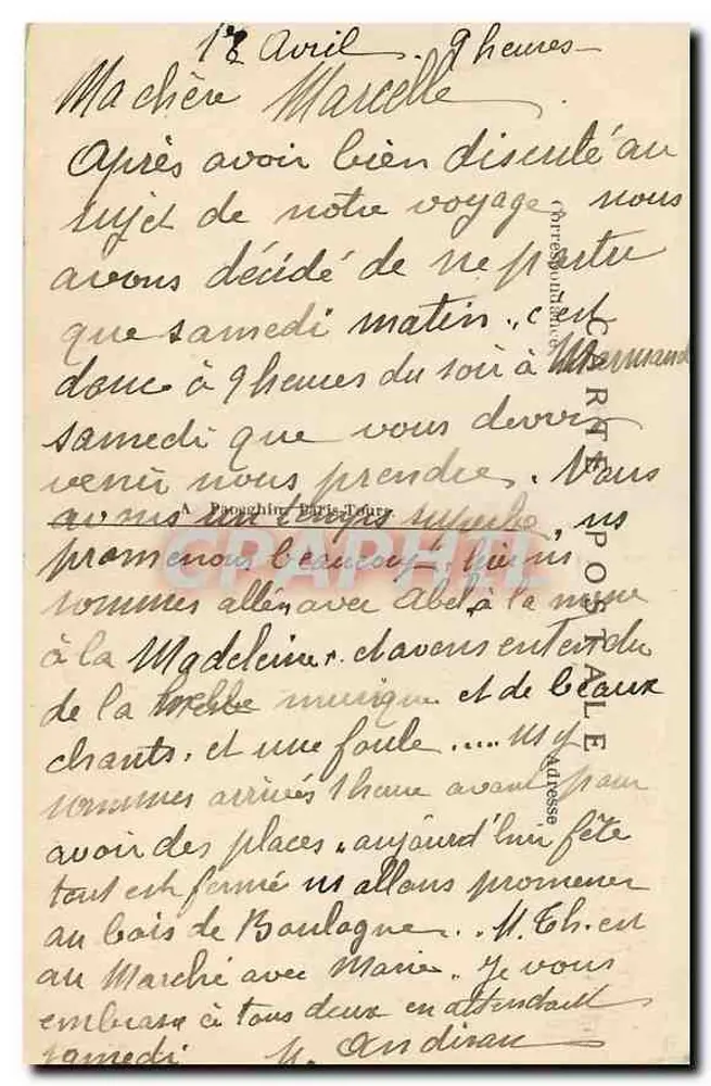 PARIS — Notre-Dame — A Fachada — A.P. n°294 - Verso
